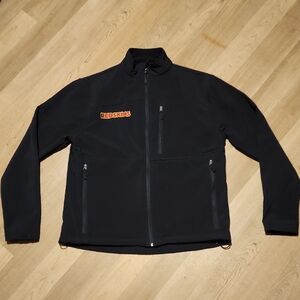 Vintage Redskins Men's Black Performance Jacket